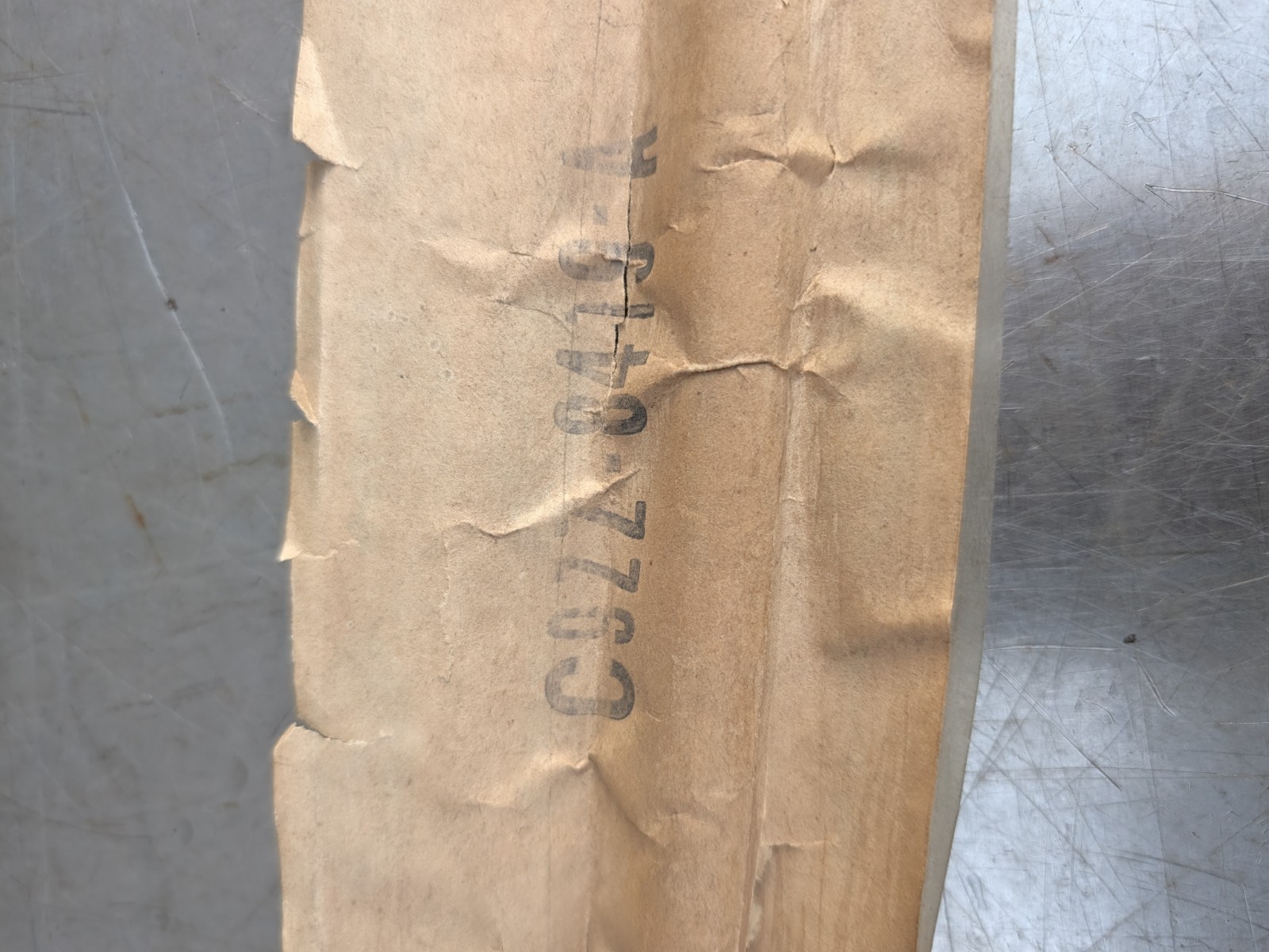 NOS 1969 Ford Mustang Lower Center Grille Moulding C9ZZ-8419-A
