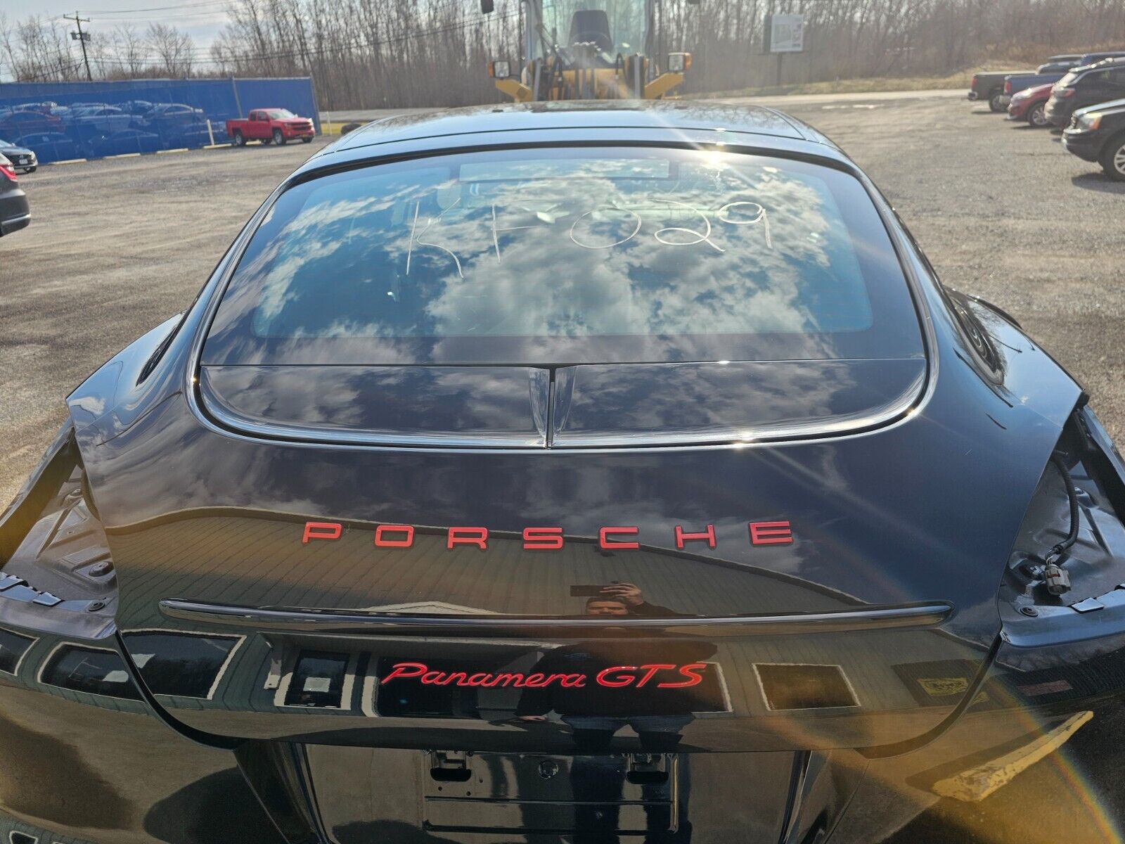 10-13 Porsche Panamera GTS Black A1/041 Rear Power Lift Gate 970-512-011-04