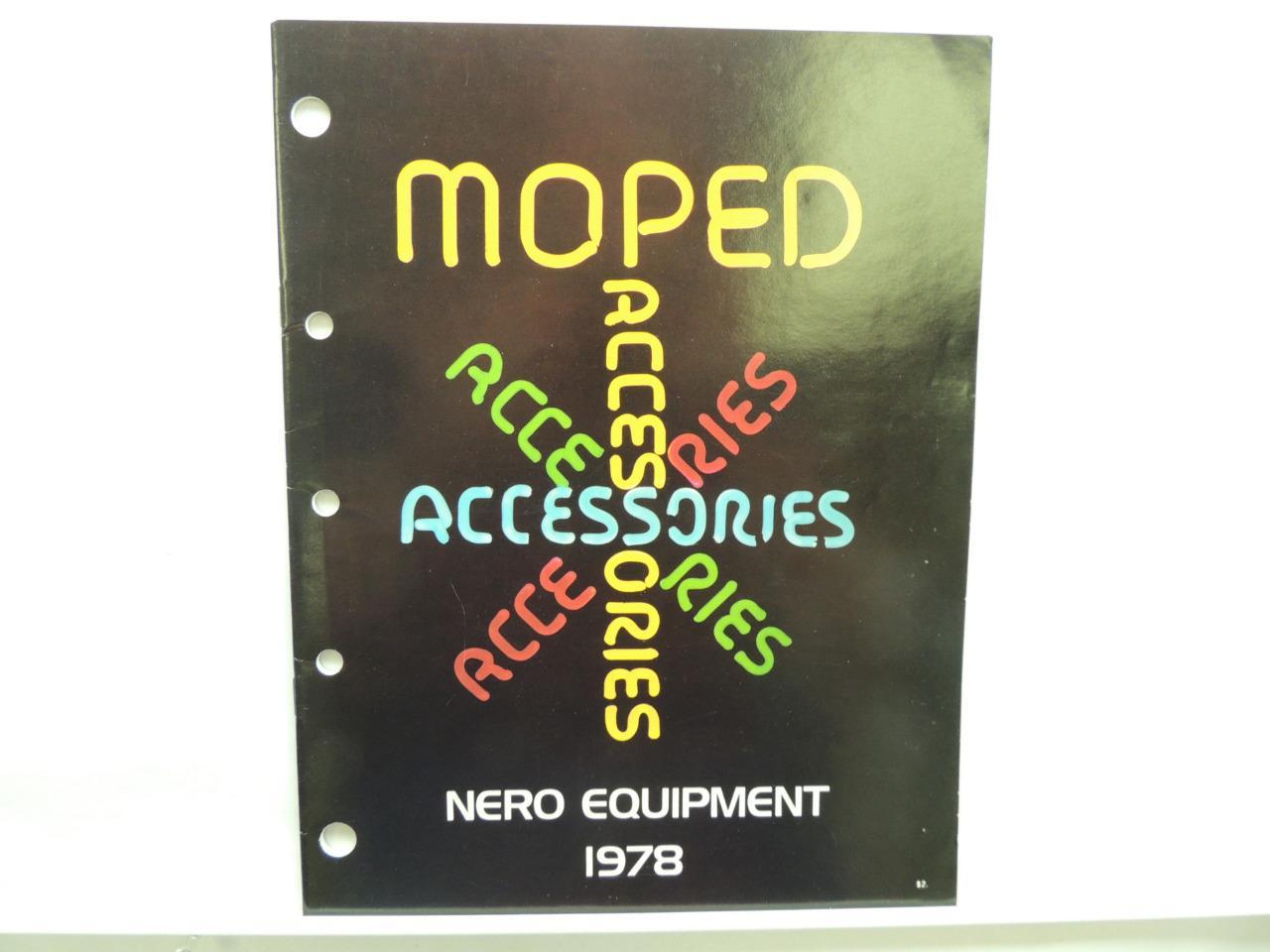 1978 Moped Accessories Nero Equipment Catalog Honda Garelli Puch Odyssey B2849