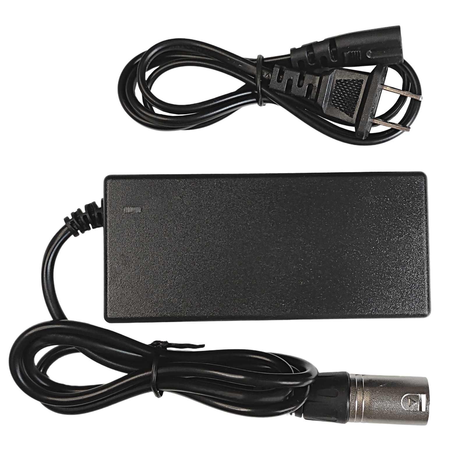 36V 42V 2A Lithium Battery Charger – For 10 Series Li-ion Packs, 3-Pin XLR Conne