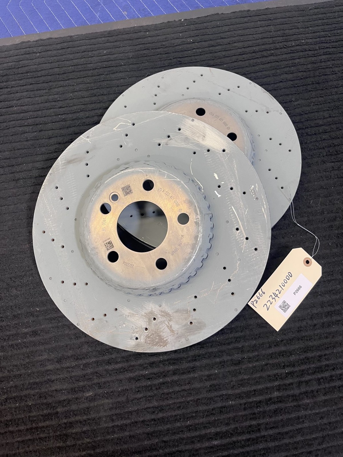 2022-2026 Mercedes C300 2023-2026 C43 Front Rotor Pair OEM A2234210000