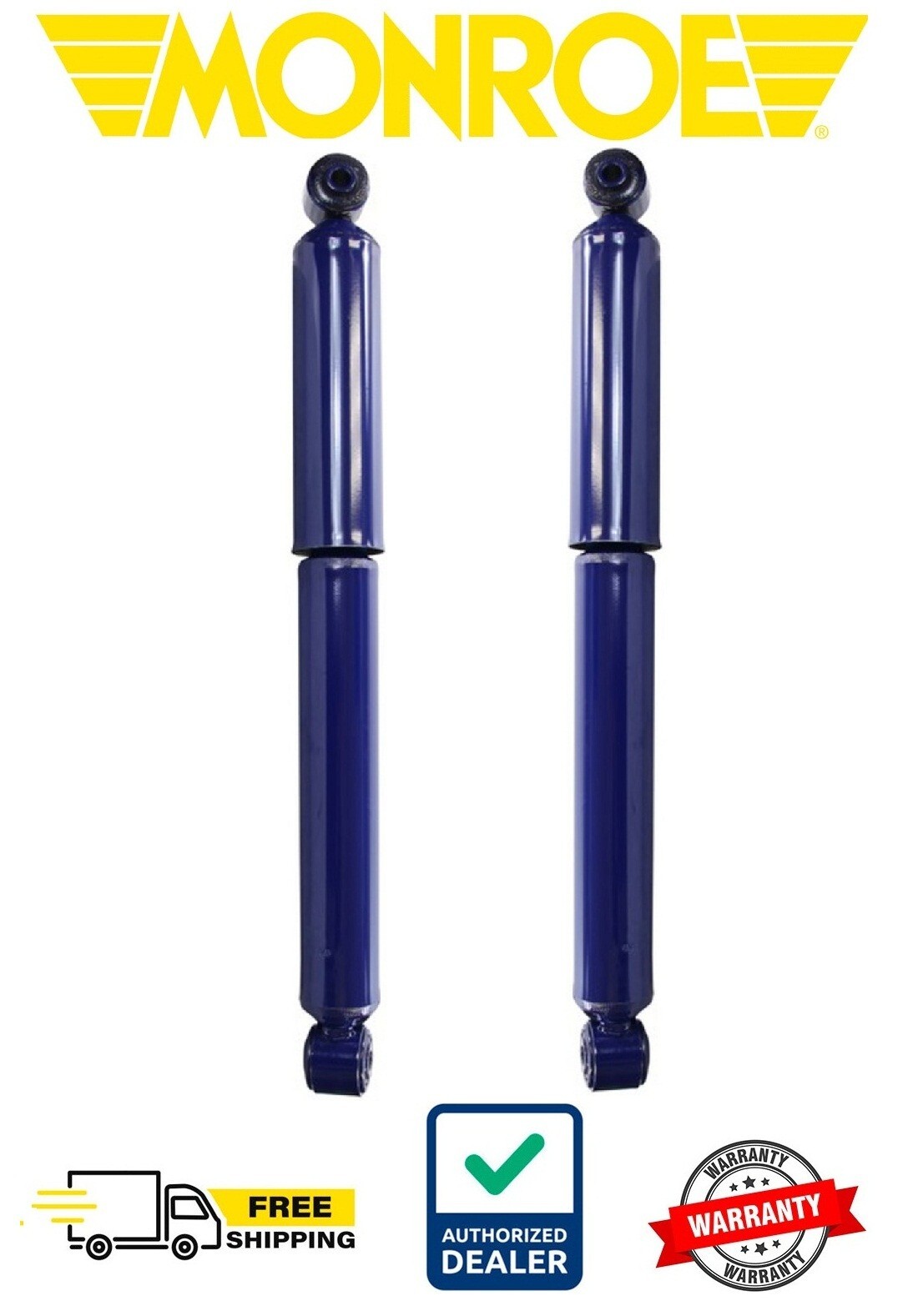 2 Rear Shock Absorbers Set 2PCS Monroe For Dodge Jeep Liberty 2 Rear Shock Absorbers Set 2PCS Monroe For Dodge Jeep Liberty