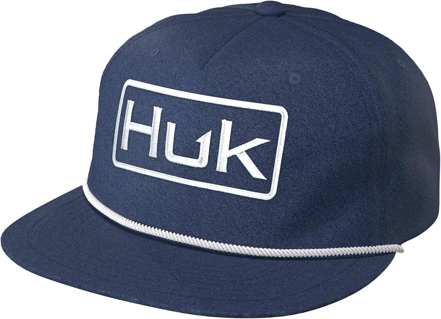 HUK Rope, Unstructured Adjustable Fishing Hat for Men, Captain Naval... 