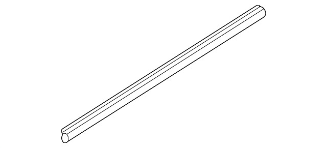 Genuine Mazda Door Window Belt Weatherstrip BBM4-50-640E
