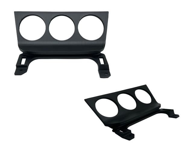 04 07 Mazda Rx8 Console Ash Tray Trim 52mm Triple Gauge Pod Mount