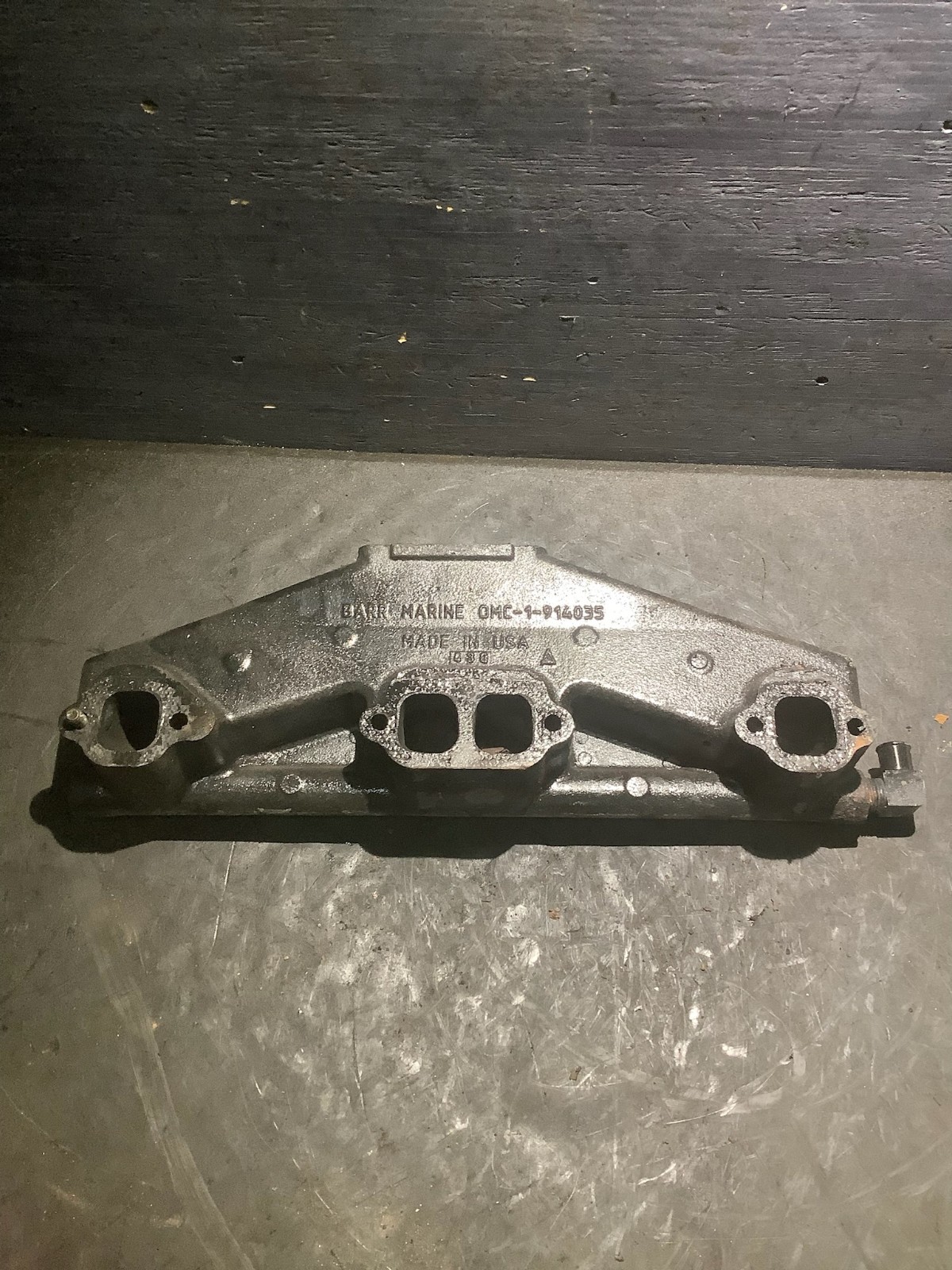Barr Marine OMC-1-914035 EXHAUST MANIFOLD