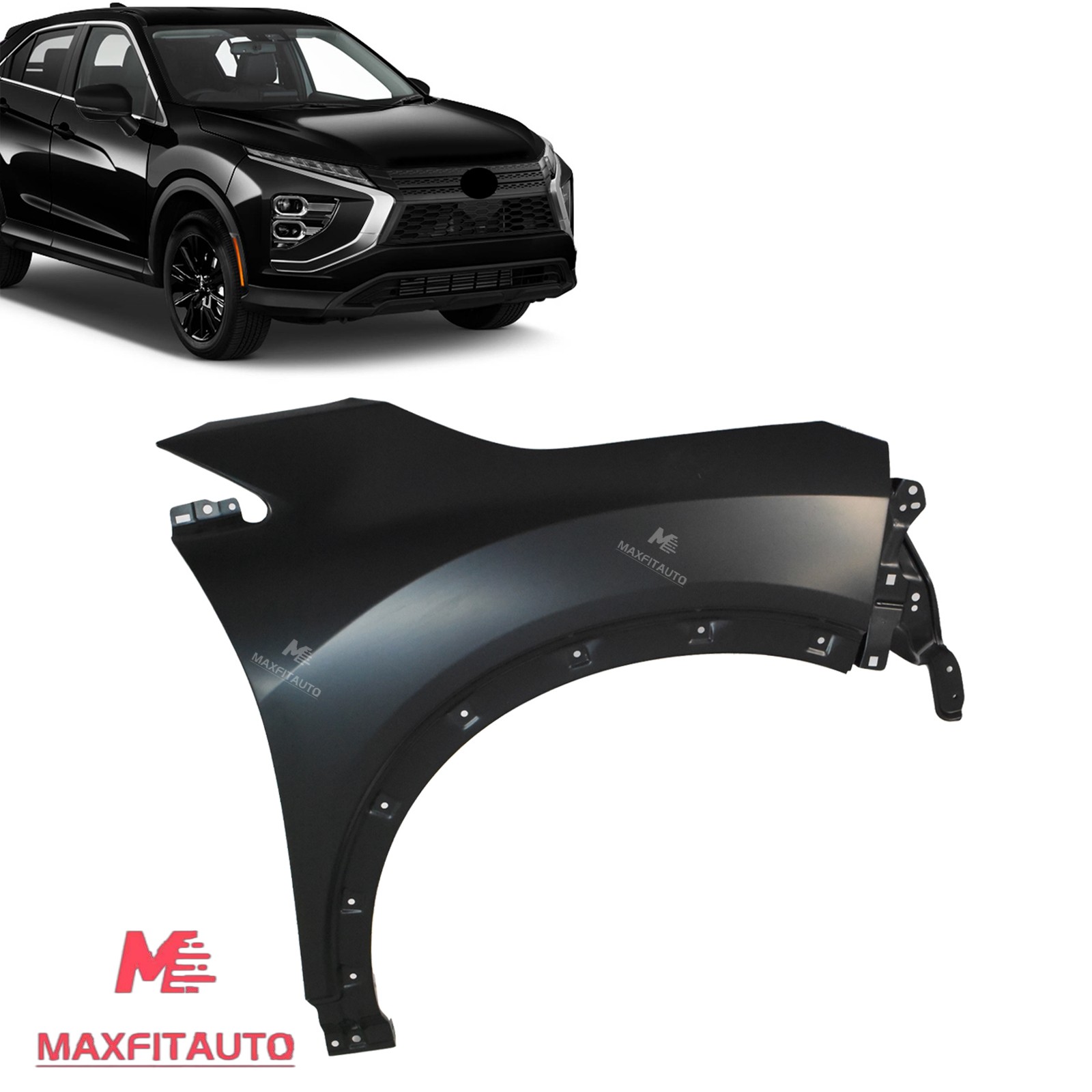 Fits 2022-2025 Mitsubishi Eclipse Cross Front Fender Passenger Right 63100W030P Fits 2022-2025 Mitsubishi Eclipse Cross Front Fender Passenger Right 63100W030P