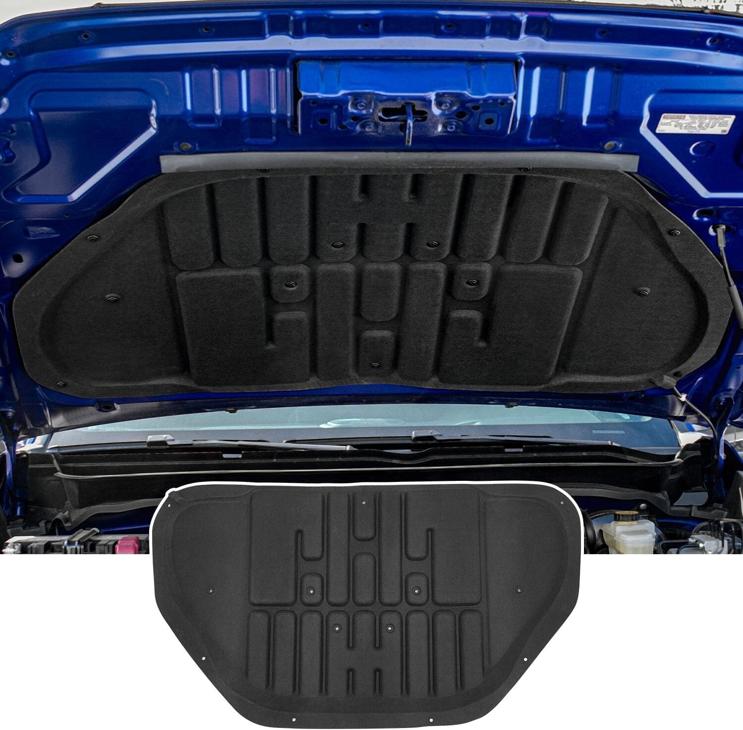 For 2024-2026 Toyota Tacoma Hood Insulation Pad Mat Engine Sound Insulation Pad