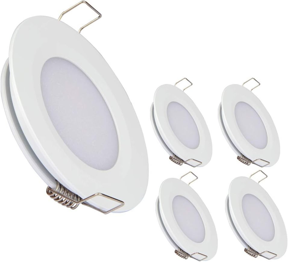 acegoo RV and Boat Recessed Ceiling Light 4 Pack