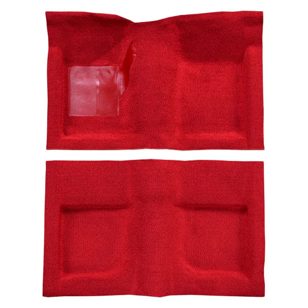 For Ford Mustang 65-68 Carpet Essex Replacement Molded Maroon Complete Carpet