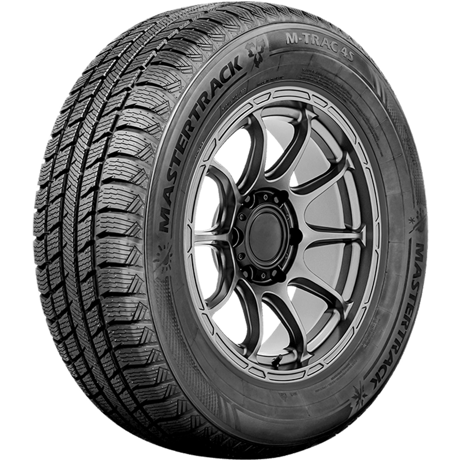 4 Mastertrack M-Trac 4S 225/60R17 99V All Weather Tires 60k Mi Warranty 520AA 4 Mastertrack M-Trac 4S 225/60R17 99V All Weather Tires 60k Mi Warranty 520AA