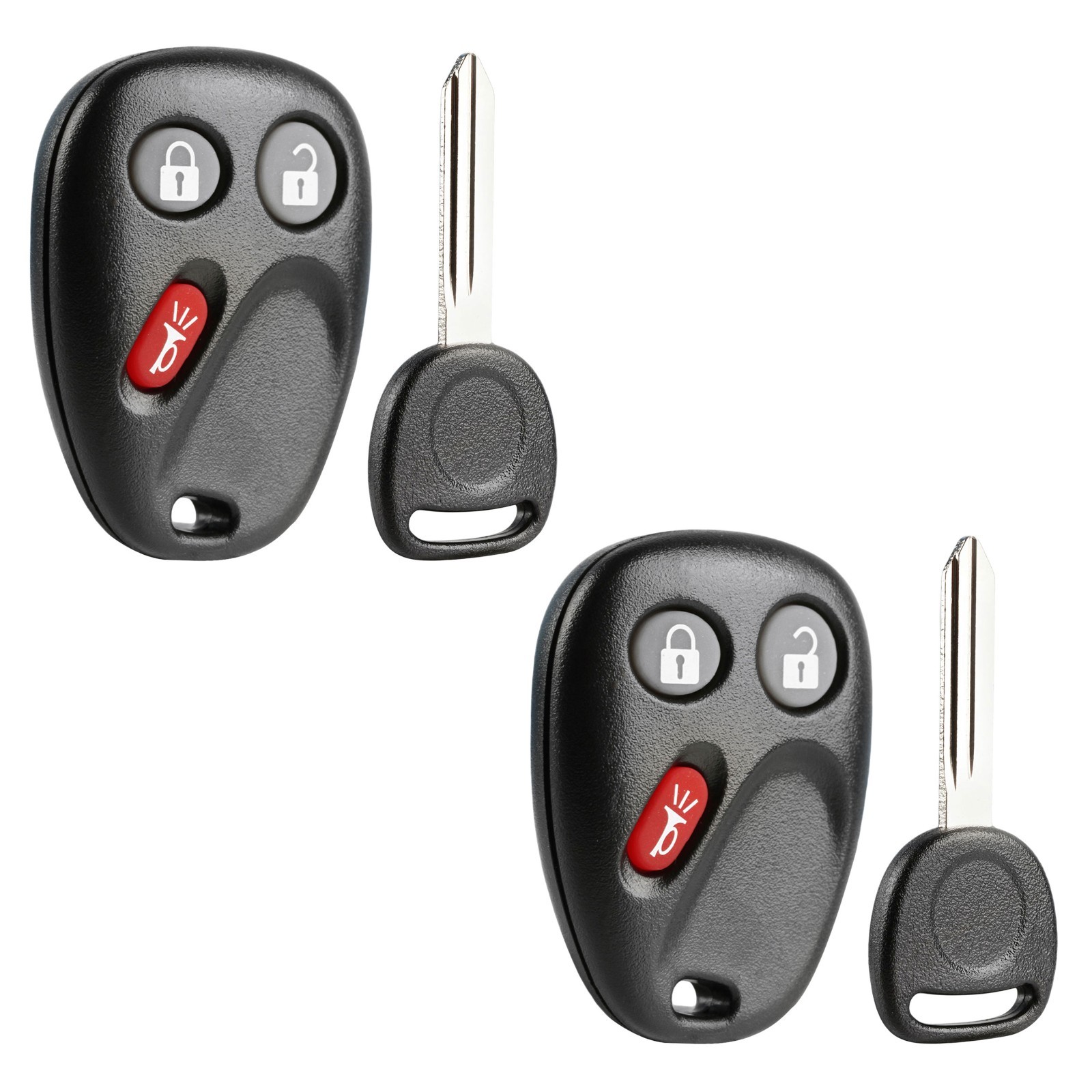 2 Replacement For 2003 2004 2005 2006 2007 Chevrolet Silverado Key + Fob Remote 2 Replacement For 2003 2004 2005 2006 2007 Chevrolet Silverado Key + Fob Remote