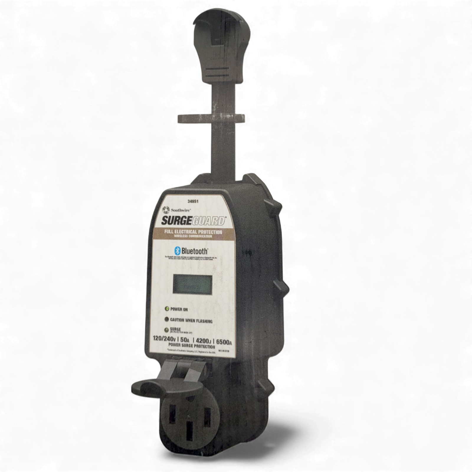 Surge Guard 34950 50 Amp Bluetooth RV Surge Protector by Southwire Portable LCD