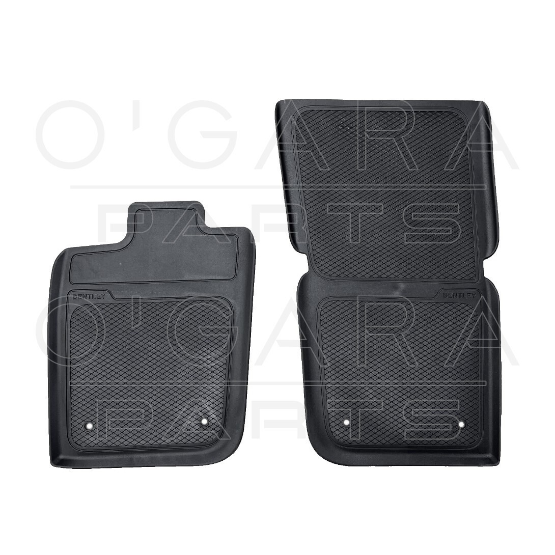 OEM Bentley Continental GT/GTC FRONT All Weather Floor Mats MY 2019+ [PRE ORDER]