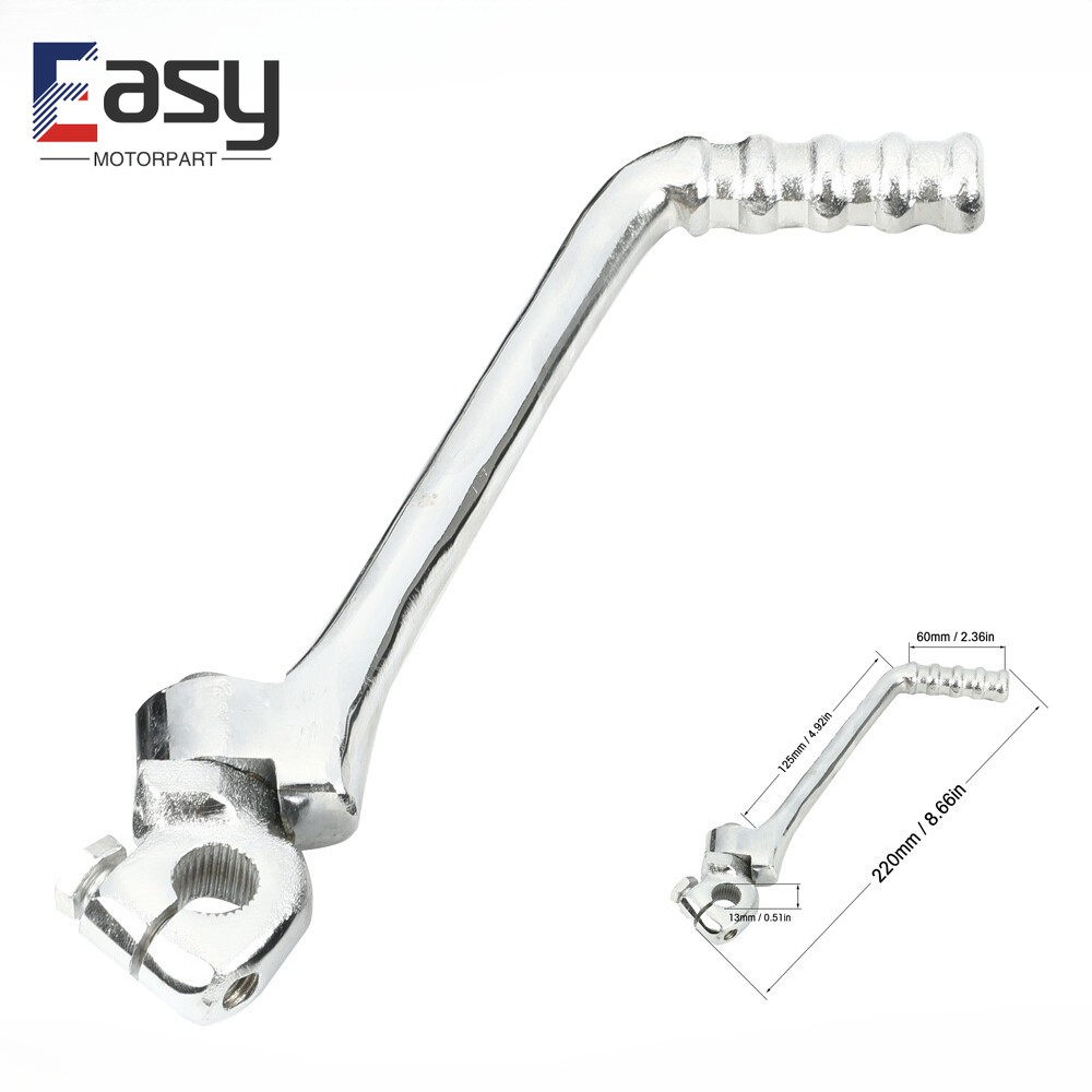 Motorcycle 13mm Kick Start Starter Lever For 50cc 110cc 125cc CRF50 SSR DHZ