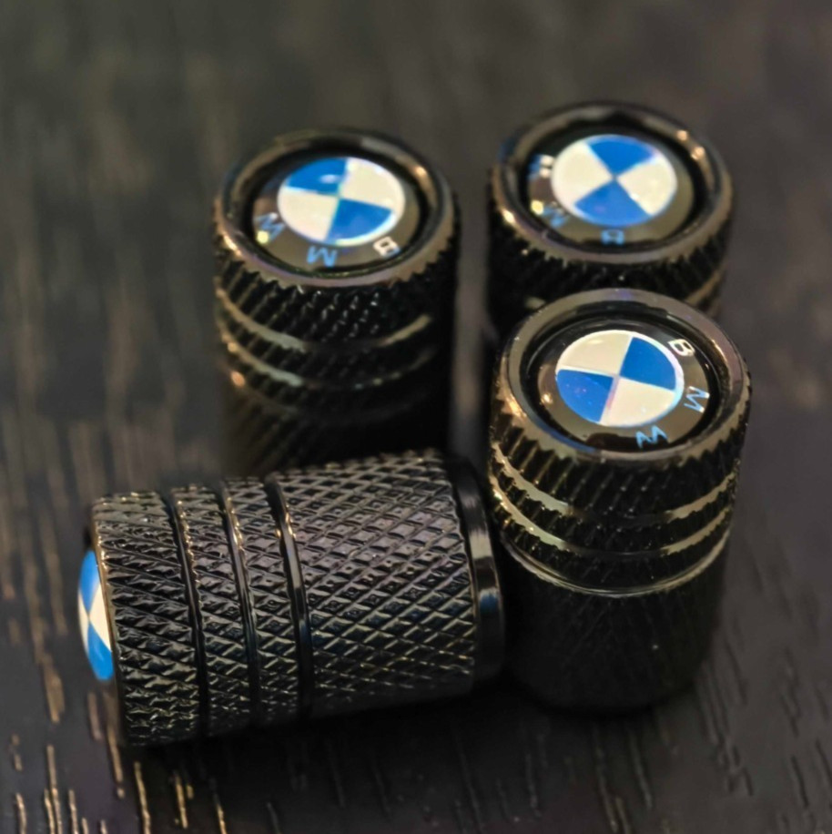 4x Tire Valve Stem Caps For Car Truck fits BMW 4x Tire Valve Stem Caps For Car Truck fits BMW
