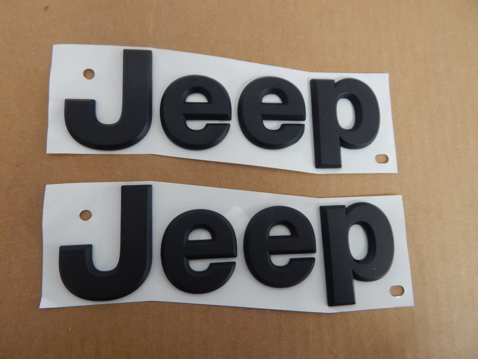 New OEM 2018-2025 Jeep Wrangler JL Gladiator Front Fender Emblem Left & Right