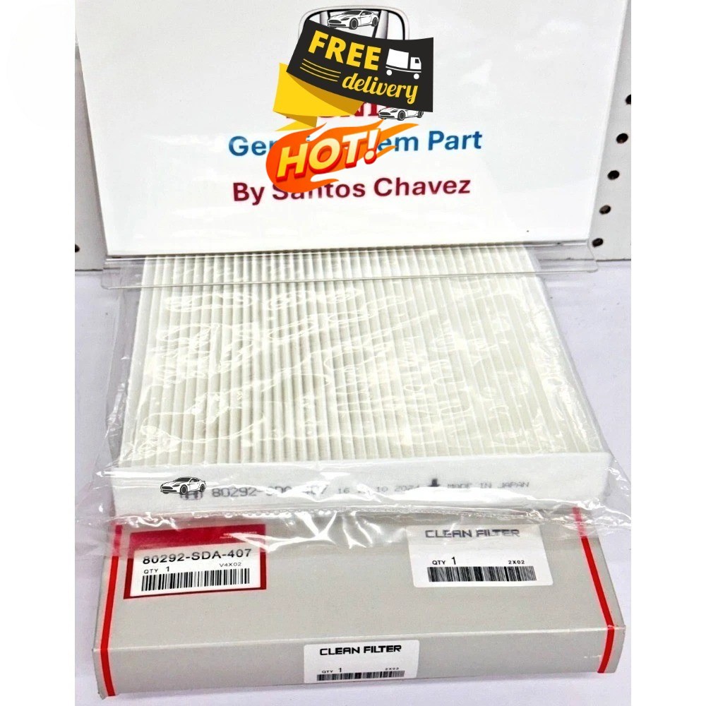 NEW Cabin Air Filter For HONDA ACURA MICRON ACCORD CIVIC 80292-SDA-407