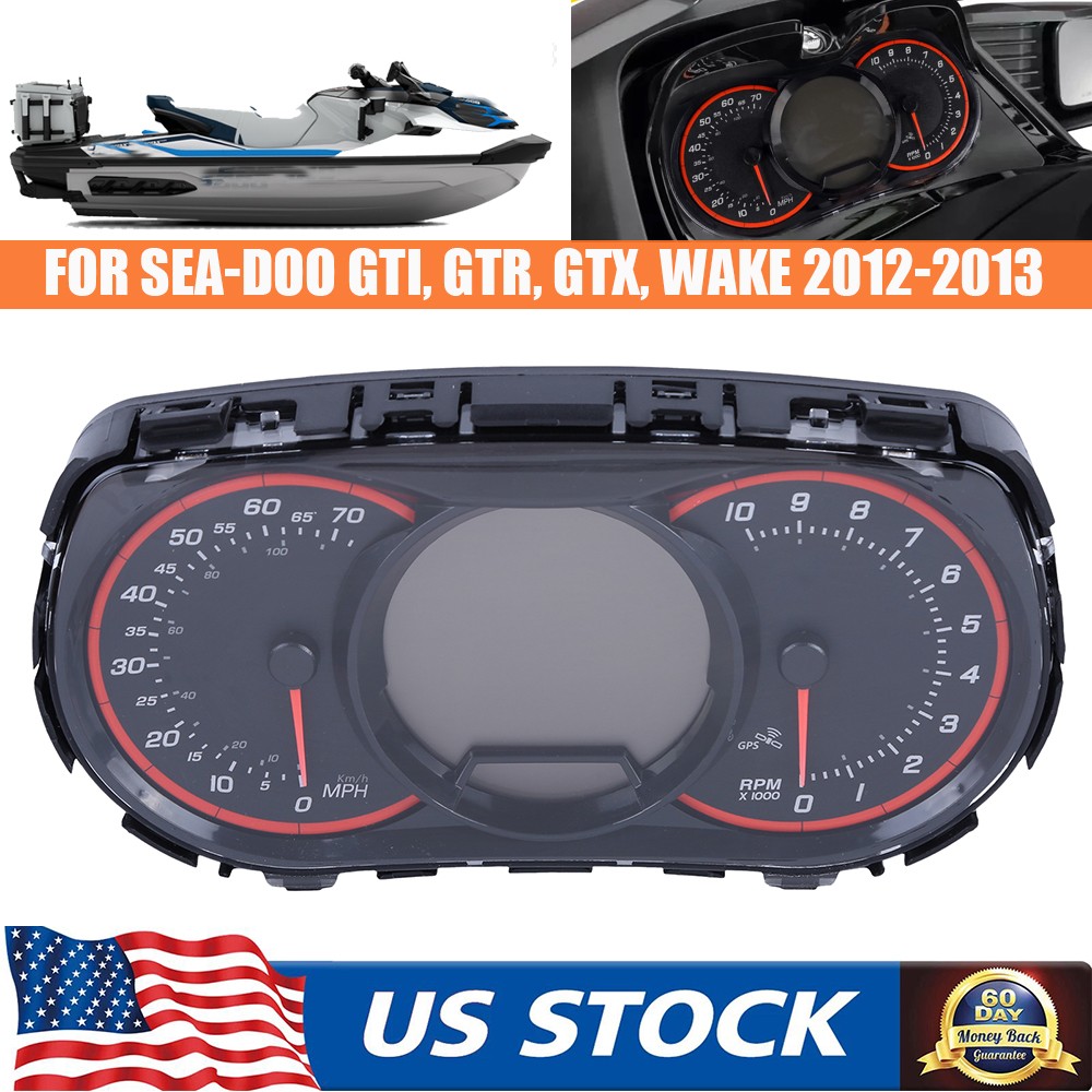 LCD Gauge Cluster Assembly for Sea-Doo GTI GTR GTX 2012-2013 278003005 278002718