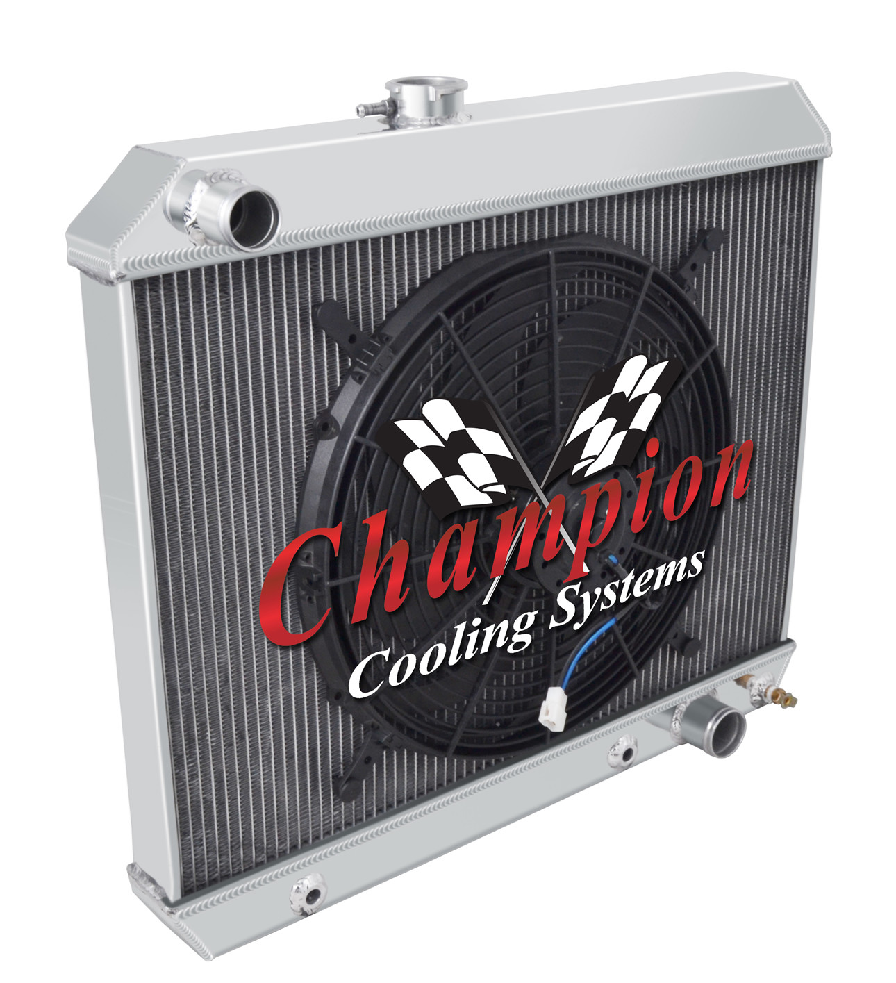 1964 - 1965 Pontiac GTO 3 Row Jamn Champion Radiator W/ 16