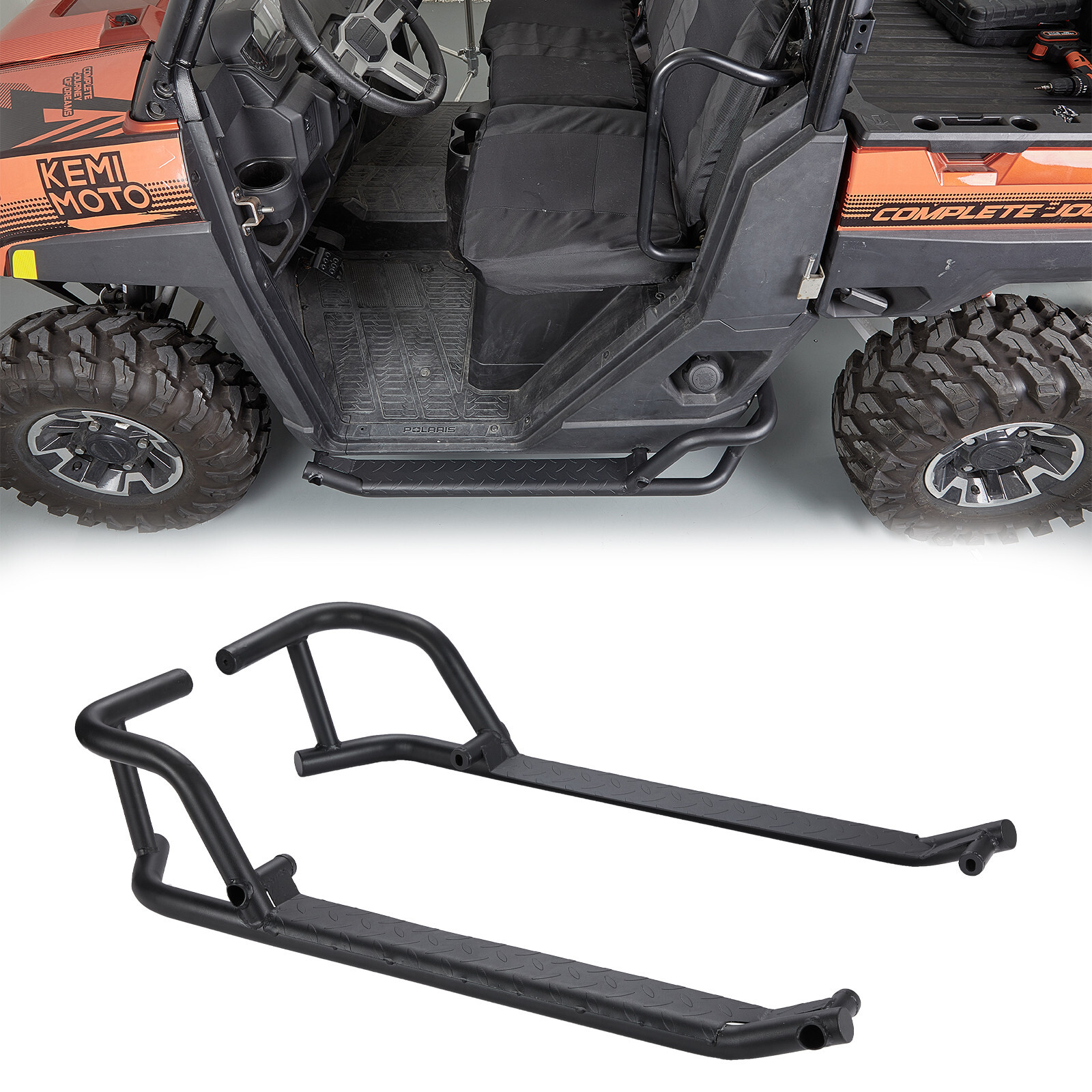 Heavy Duty Side Nerf Bars Rock Sliders #2882530 For 18-27 Polaris Ranger XP 1000