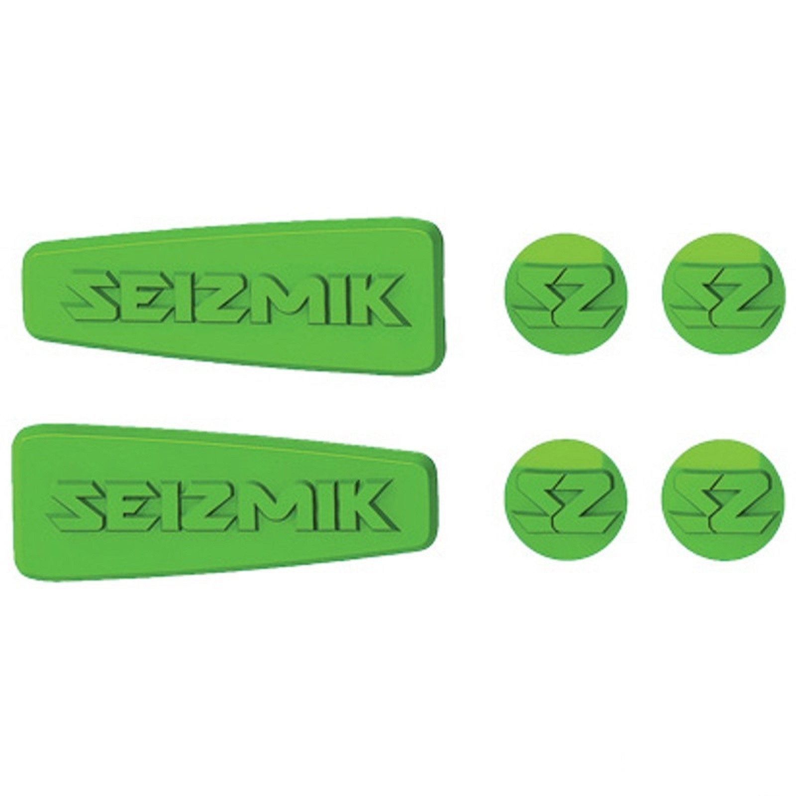 Seizmik Weather Seal Caps for Pursuit Side View Mirrors Green | 18076
