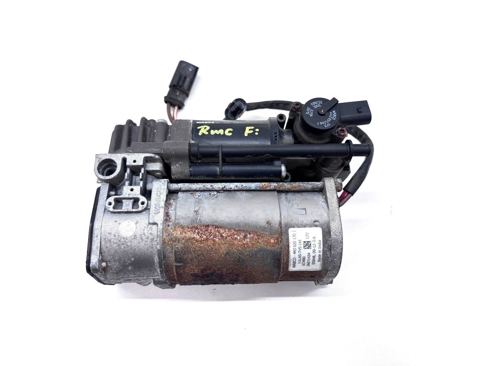 2010-2016 MERCEDES E350 W212 S212 AIR SUSPENSION COMPRESSOR A2123200404 OEM