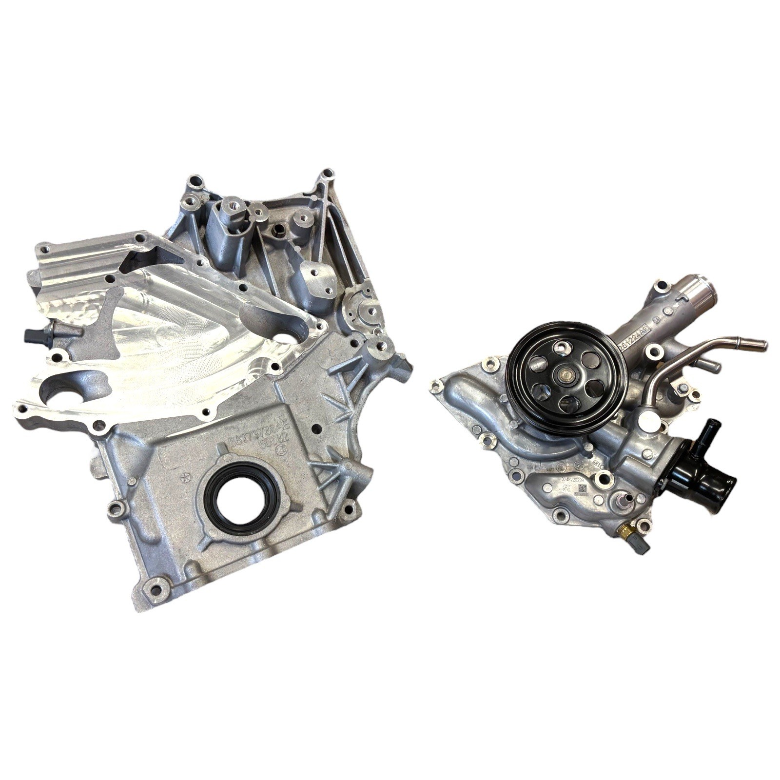 2019 - 24 Mopar Ram 1500 eTorque 5.7 OEM Timing Cover W/ Water Pump | 68273788AE