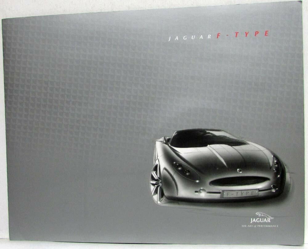 2001 Jaguar F-Type Media Press Kit - Jaguar F-Type Roadster is Go