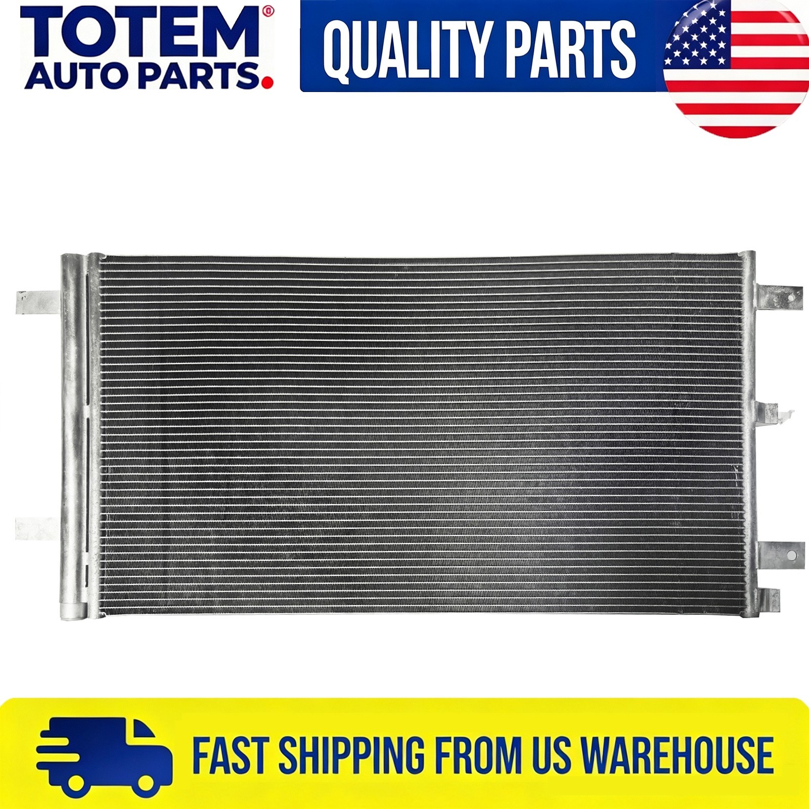New AC Condenser Fit 15-25 Ford F-150 5.0L 3.5L 2.7L OEM# HL3Z19712C FL3Z19712C