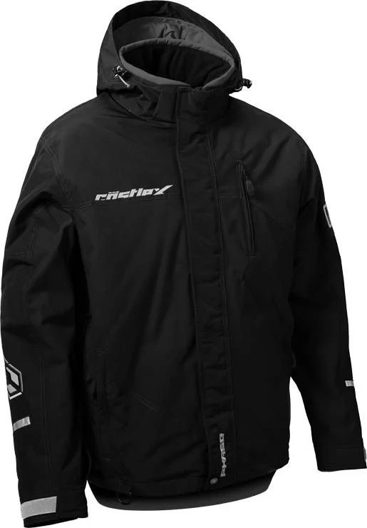 Castle X Men's Phase G4 Snowmobile Jacket Black/Silver Size Large - 70-3476 Castle X Men's Phase G4 Snowmobile Jacket Black/Silver Size Large - 70-3476