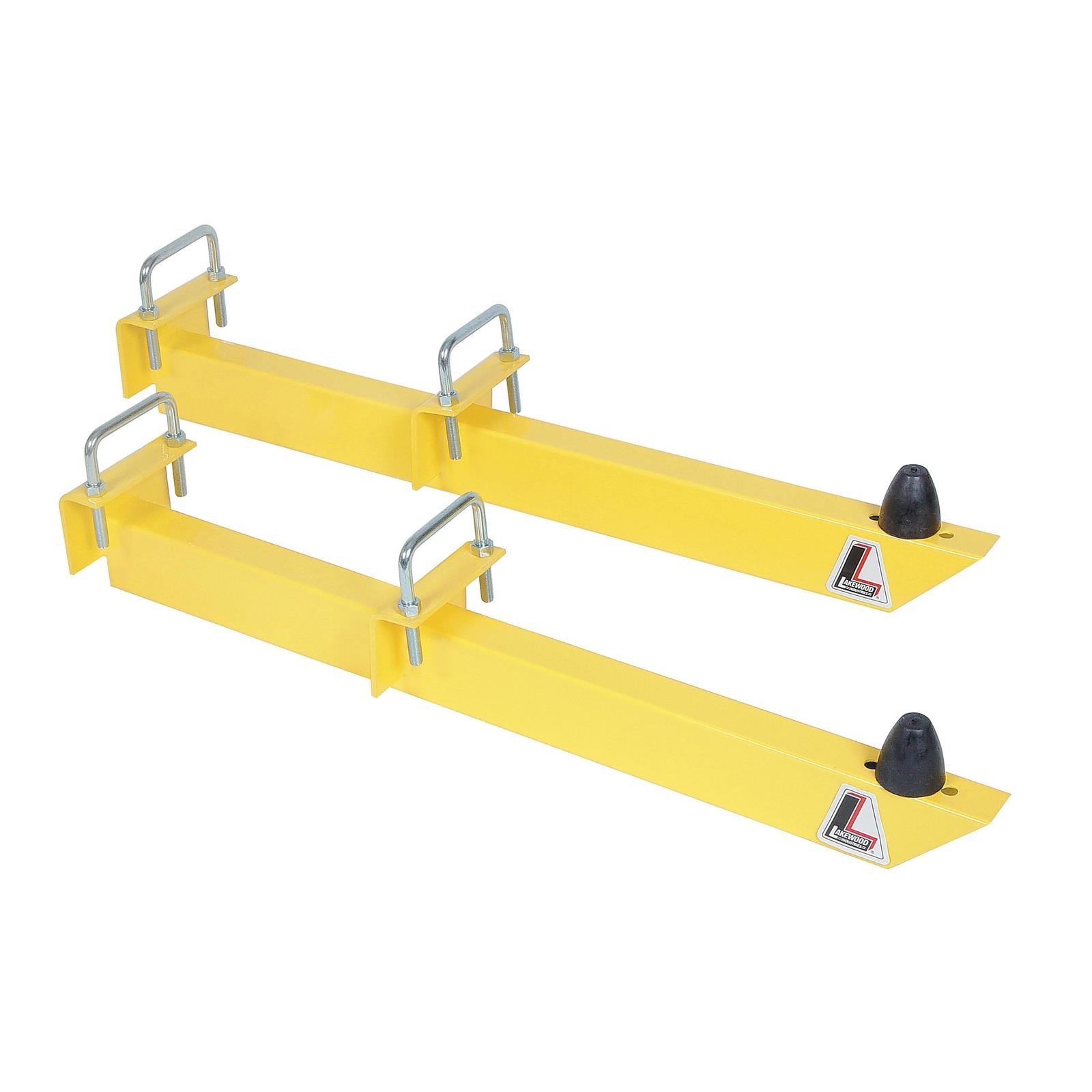 Lakewood 20475 Traction Bars, 28 Inch, Universal, Steel, Yellow