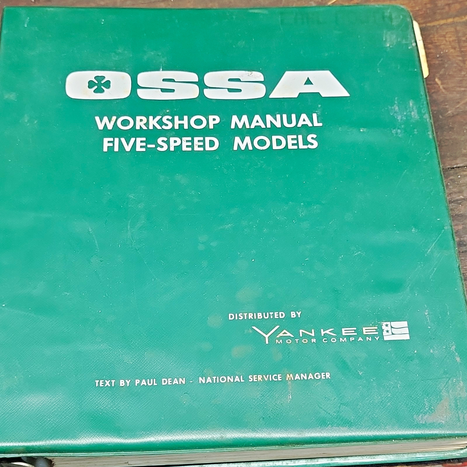 Ossa 1971-1972 OEM Factory Motorcycle Workshop Manual Yankee Ossa 1971-1972 OEM Factory Motorcycle Workshop Manual Yankee