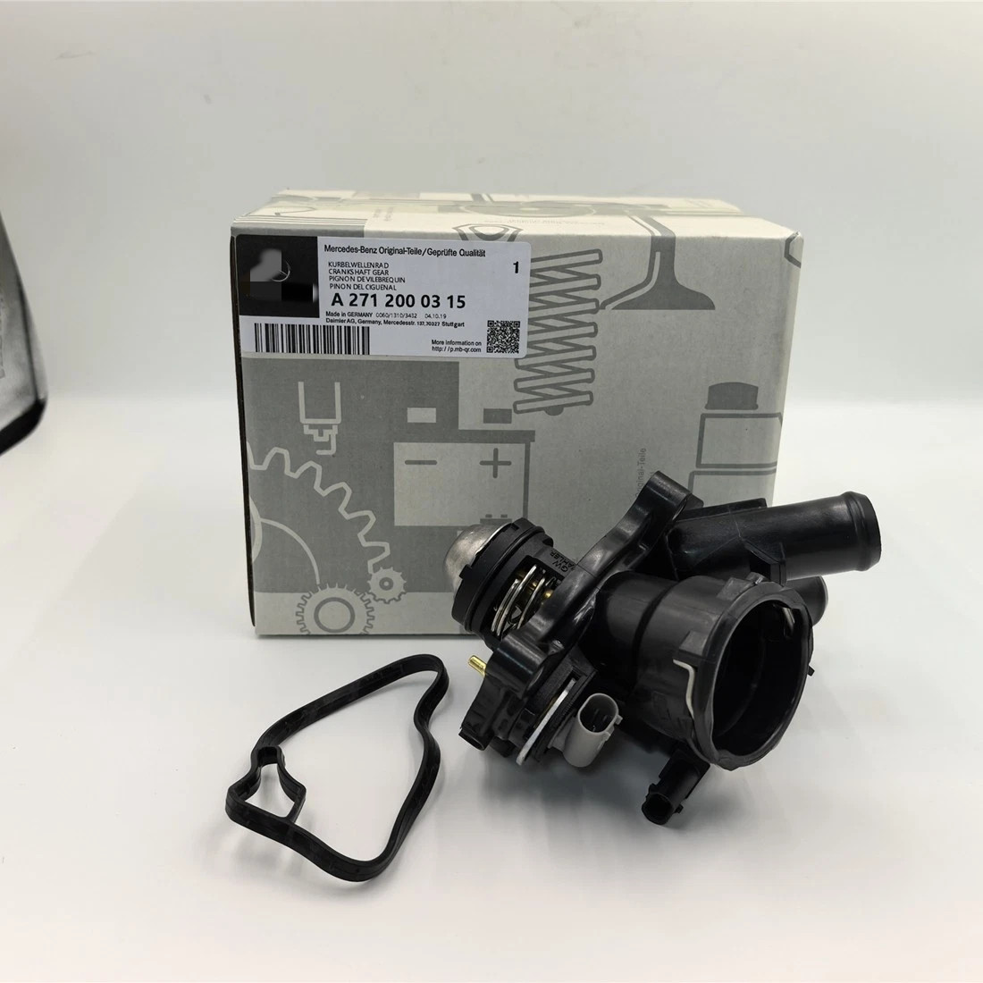 A2712000315 New OE Coolant Thermostat w/ Housing Seals For Benz M271 C250 SLK250