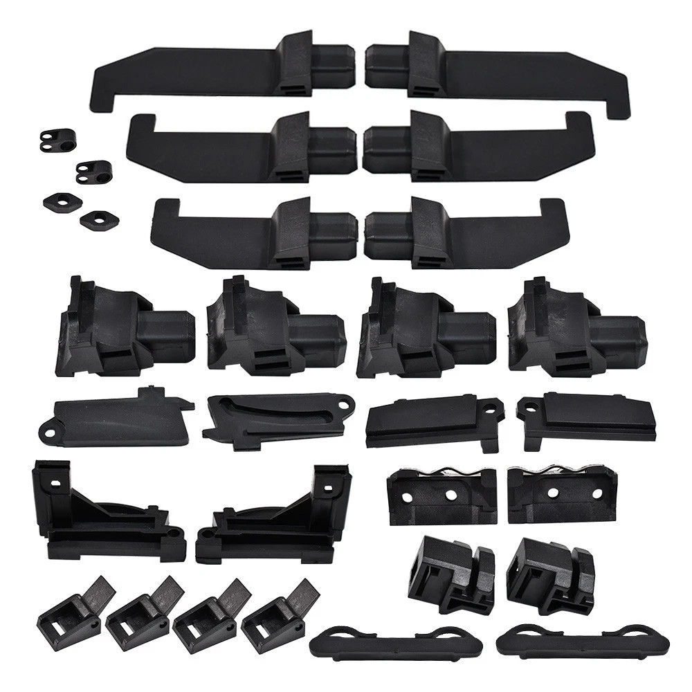 Kit Repairing Complete for Hood Fiat 500 Cabrio 500C 500 C - 30 Pieces (Afr )