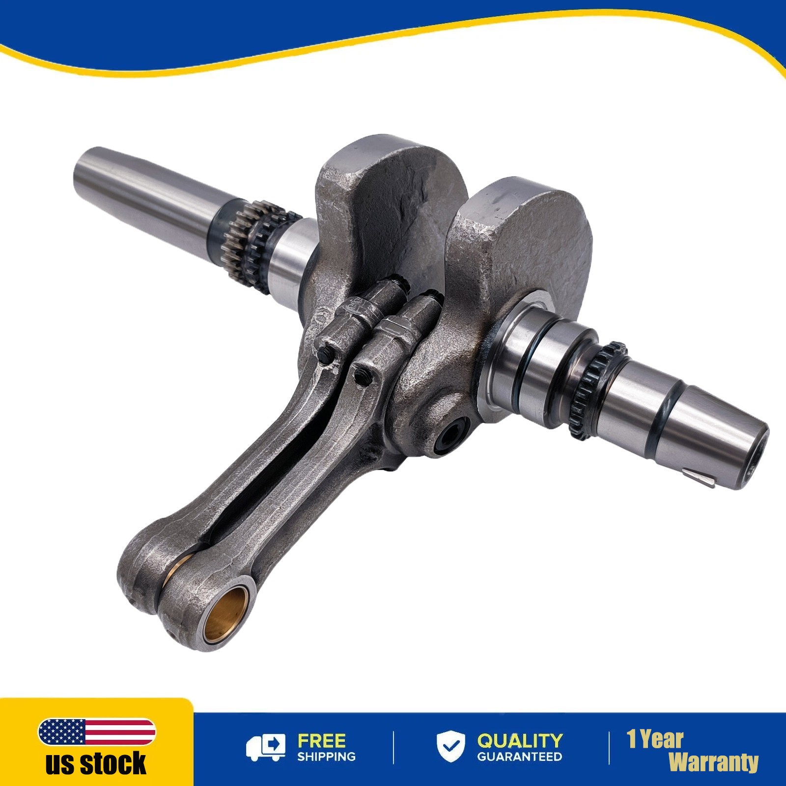 Crankshaft w/Rod 13200-010-0000 For HISUN 800 Massimo Bennche UTV ATV