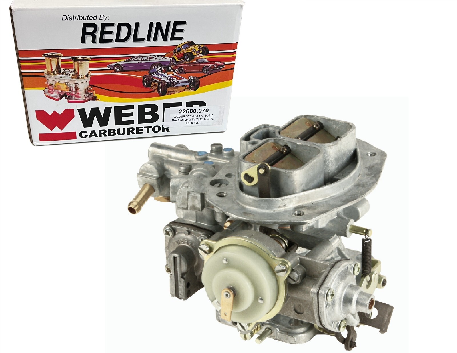 Weber Redline Genuine 32/36 DFEV Carburetor 22680.070 Weber Redline Genuine 32/36 DFEV Carburetor 22680.070