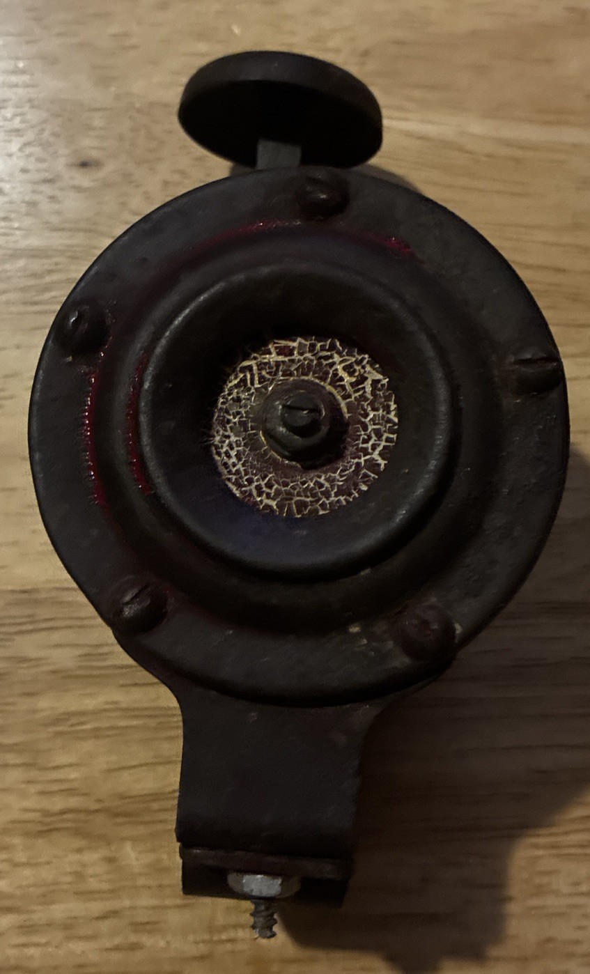 Vintage Plunger AH-OOO-GAH AHOOGA HORN Motorcycle Scooter Bicycle Antique Works
