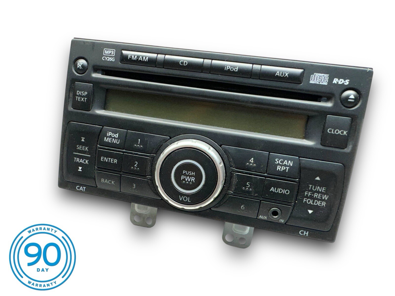 11-15 NISSAN ROGUE S AM/FM RADIO CD MP3 PLAYER W/AUX IN 28185-1VK1A OEM J8