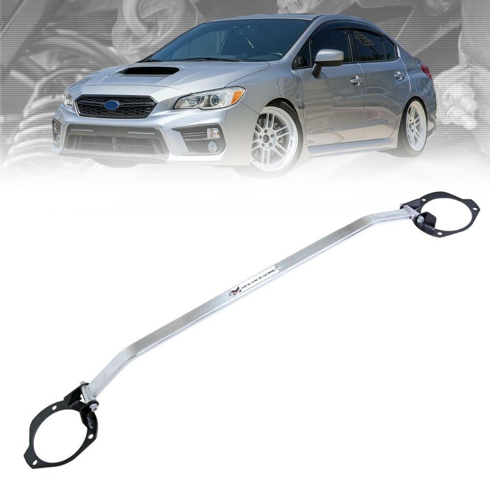 Megan Front Upper Strut Tower Bar Brace For 15-21 WRX STI / 12-16 Impreza GJ GP