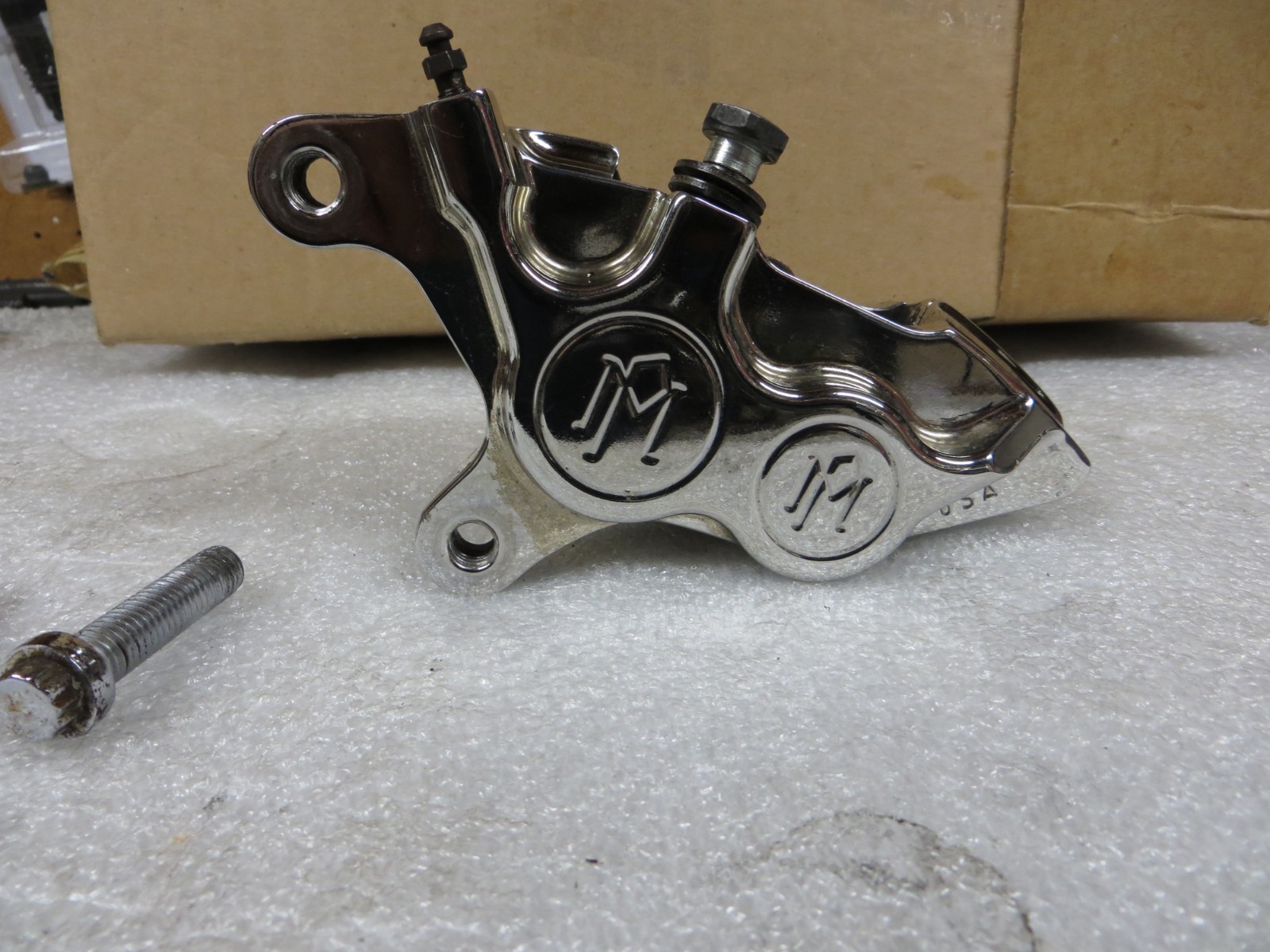 Harley, Big Dog, Performance Machine Front Brake Caliper (Chrome) Harley, Big Dog, Performance Machine Front Brake Caliper (Chrome)