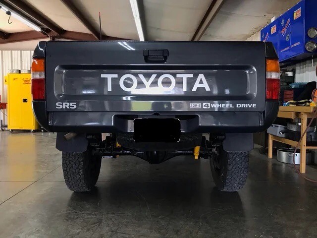 89-95 Toyota Pick Up Hilux Toyota Tail Gate Decal Graphic 27” Long 89-95 Toyota Pick Up Hilux Toyota Tail Gate Decal Graphic 27” Long