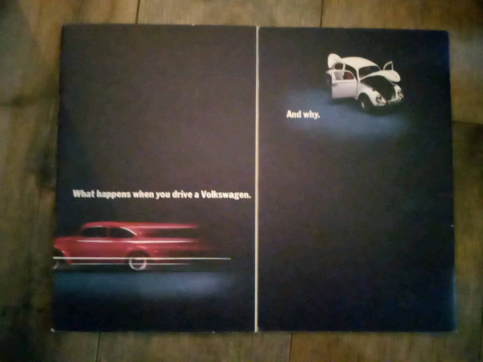 Vintage Original 1966 1967 Volkswagen Beetle Sales Brochure - What Happens... Vintage Original 1966 1967 Volkswagen Beetle Sales Brochure - What Happens...