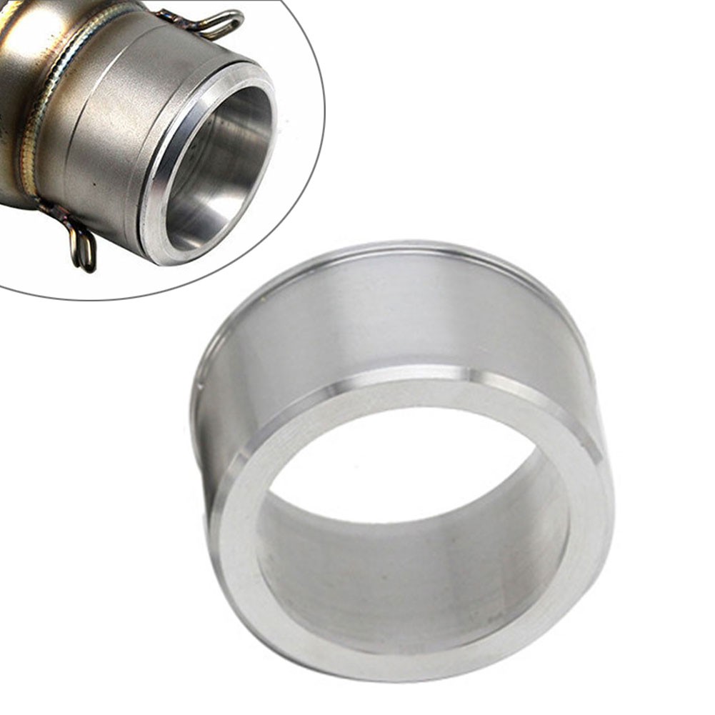Exhaust Pipe Muffler Adapter OD 60mm to ID 51mm Aluminum Motorcycle Universal Exhaust Pipe Muffler Adapter OD 60mm to ID 51mm Aluminum Motorcycle Universal