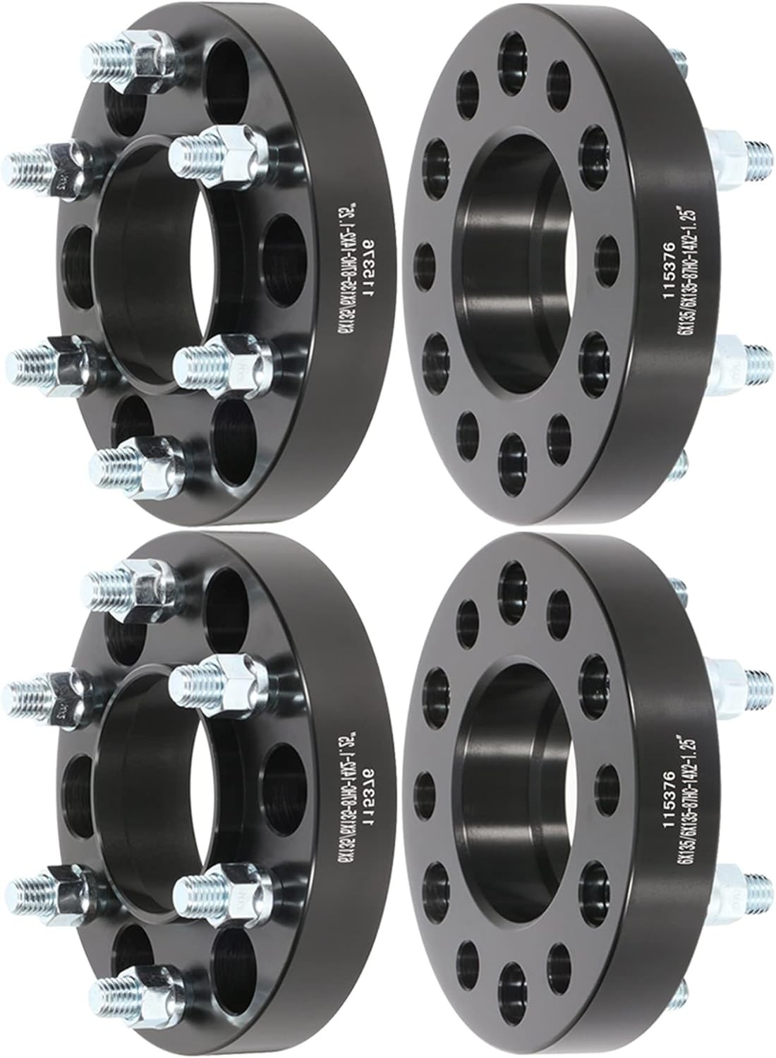 ECCPP 4PCS 6x135 Wheel Spacers hub Centric 1.25\ ECCPP 4PCS 6x135 Wheel Spacers hub Centric 1.25\