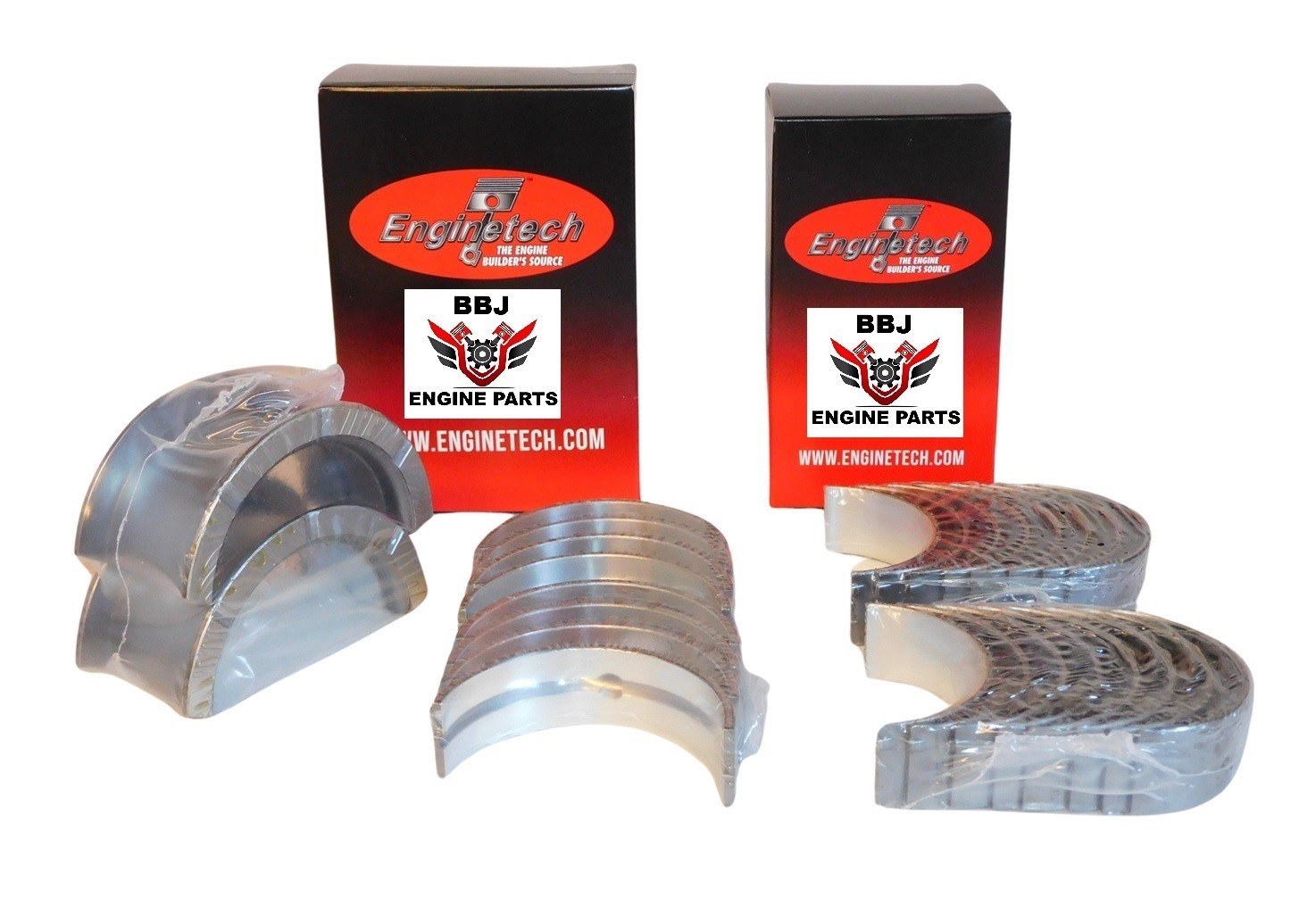 Enginetech Rod & Main Bearings for 1985-2013 Chevrolet 4.3 262 V6 BC317J BB623J