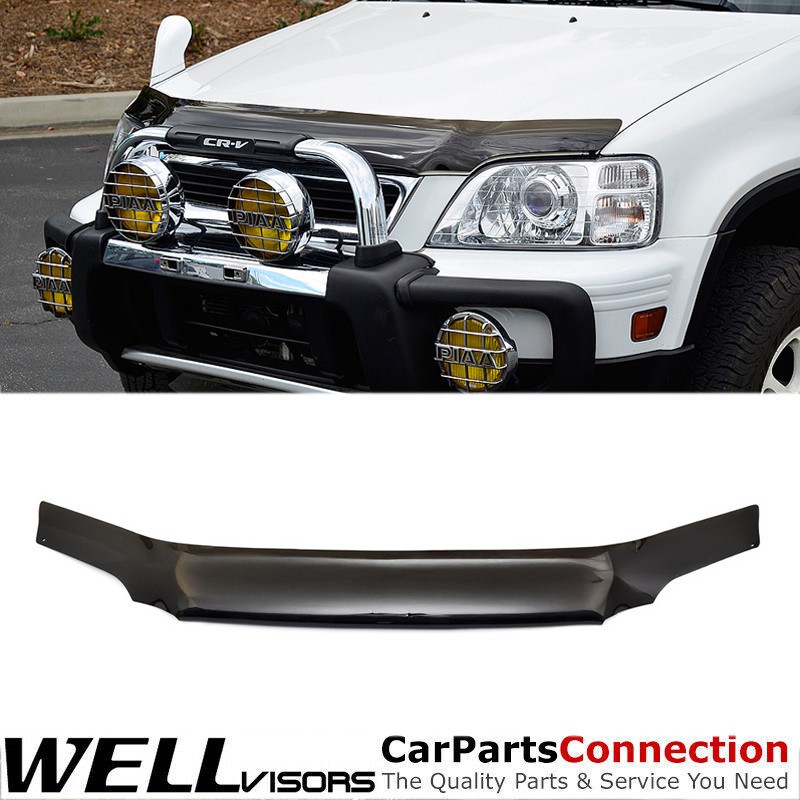 Wellvisors Bug Shield Hood Deflector Guard Protector For 1997-2001 Honda CRV Wellvisors Bug Shield Hood Deflector Guard Protector For 1997-2001 Honda CRV