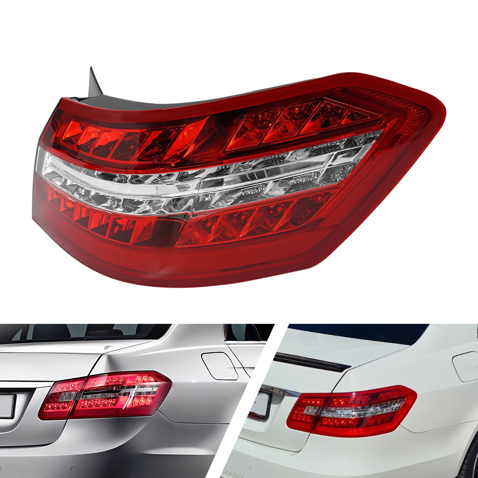 Right Passenger‑Side LED Tail Light,for 2010‑2013 Mercedes‑Benz E‑Class