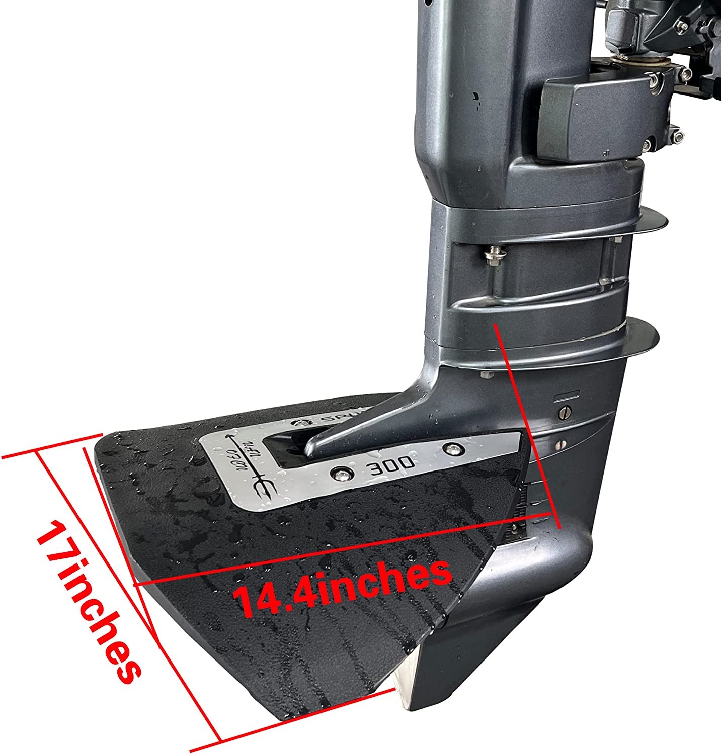 Sport SE300 Black Hydrofoil - 40 to 350HP Outboard/Sterndrive Boat Stabilizer