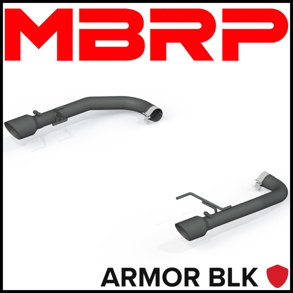 MBRP S7276BLK Armor BLK 2.5\